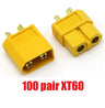 100 pair High Quality XT60 XT-60 XT 60 XT30 XT90 Plug Male Female Bullet Connectors Plugs For RC Lipo Battery Wholesale Dropship