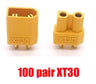 100 pair High Quality XT60 XT-60 XT 60 XT30 XT90 Plug Male Female Bullet Connectors Plugs For RC Lipo Battery Wholesale Dropship