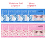 100Pcs=50Pairs Crystal Collagen Eye Mask Moisturizing Anti Dark Circles Anti-wrinkle Sakura Eye Patches Skin Care for Eyes