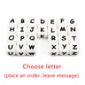 100Pcs Russian Letter Silicone Beads Baby Teether Beads Chewing Russian Alphabet  Beads Baby DIY Teething Necklace 12mm BPA Free