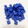 100Pcs/lots 10mm Wood Cubes Colorful Dice Chess Pieces Right Angle For Token Puzzle Board Games Early Education Free shipping