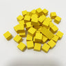 100Pcs/lots 10mm Wood Cubes Colorful Dice Chess Pieces Right Angle For Token Puzzle Board Games Early Education Free shipping