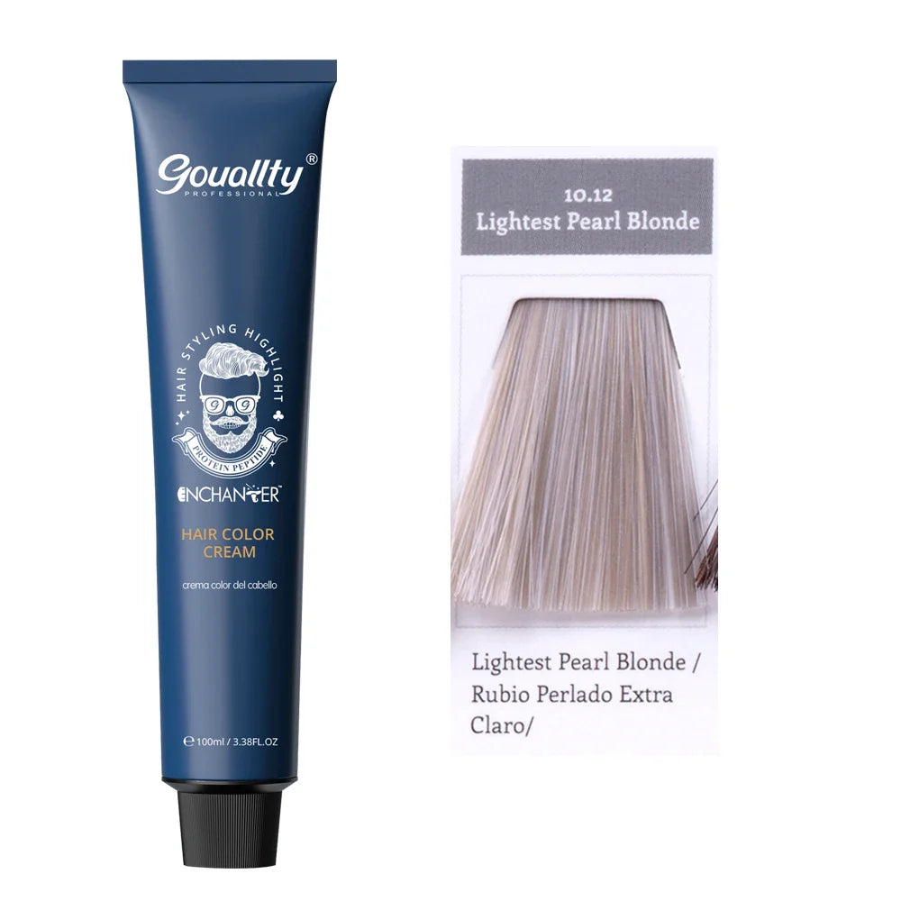 100ml Professional Hair Dye Permanent Golden Brown Sliver Hair Color Hair Products Keratin Natural Coloring Hair Tint