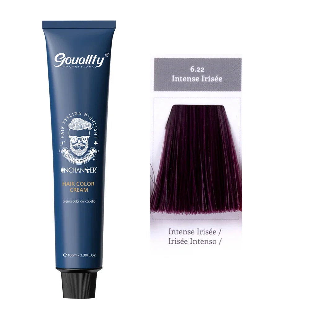 100ml Professional Hair Dye Permanent Golden Brown Sliver Hair Color Hair Products Keratin Natural Coloring Hair Tint