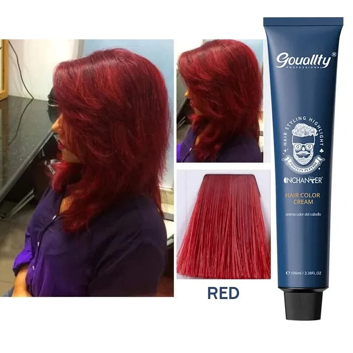100ml Professional Hair Dye Permanent Golden Brown Sliver Hair Color Hair Products Keratin Natural Coloring Hair Tint