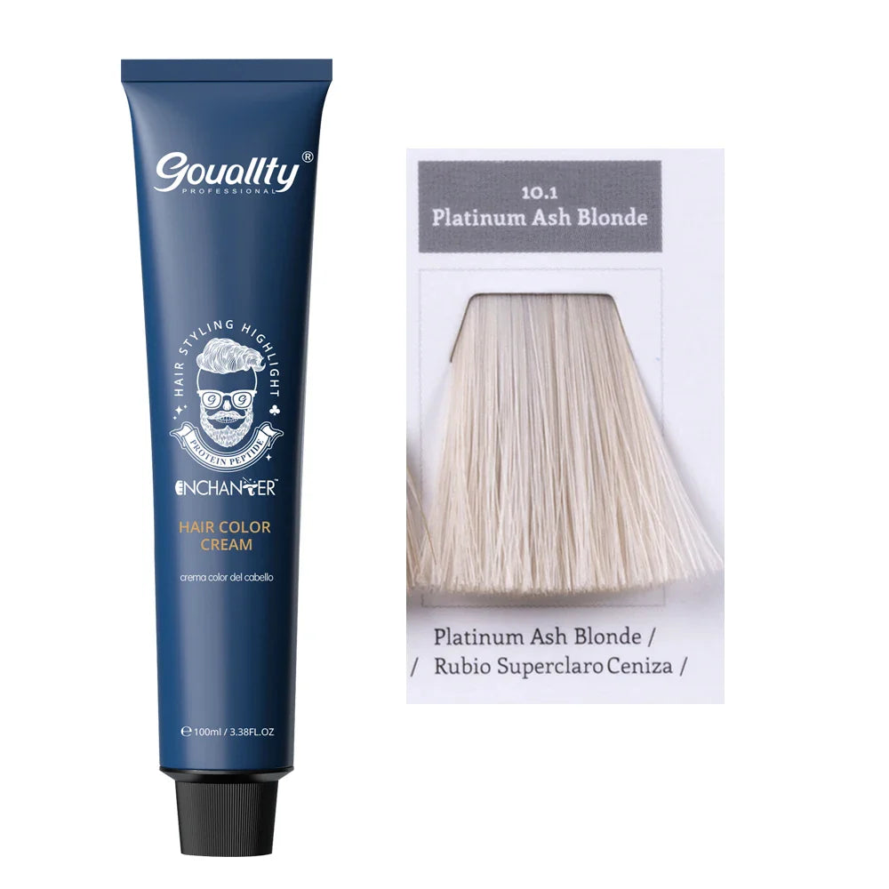 100ml Professional Hair Dye Permanent Golden Brown Sliver Hair Color Hair Products Keratin Natural Coloring Hair Tint