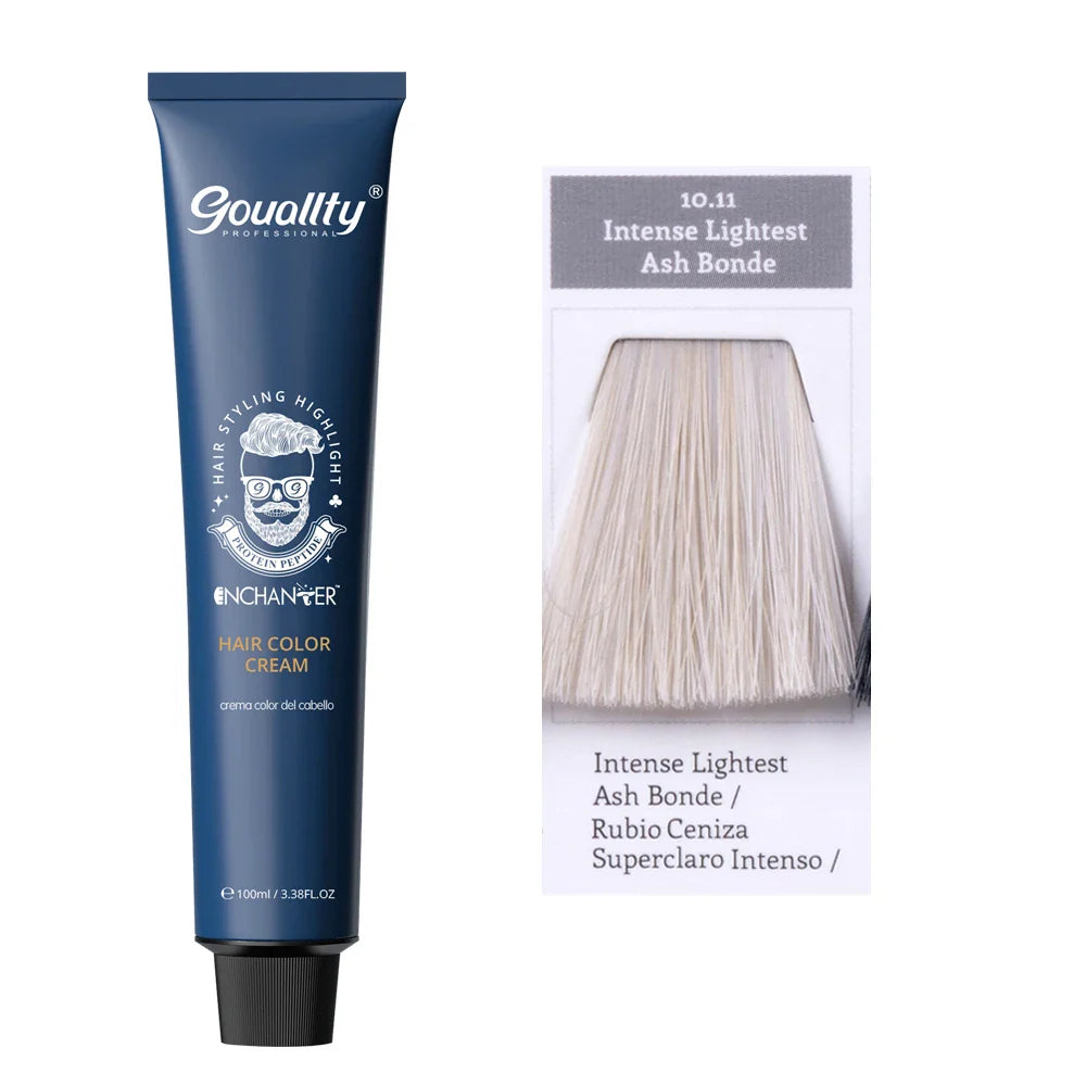 100ml Professional Hair Dye Permanent Golden Brown Sliver Hair Color Hair Products Keratin Natural Coloring Hair Tint