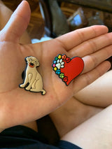 100pcs Dog ShoeCharms Pack for Classic Clog Cute Animals Shoe Decorations Accessories Pins Ginger Cats for Women Kids Buckles