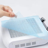 100pcs Nail Art Dust Collector Filter Paper Manicure Machine Accessories Dustproof Replace Nail Art Vacuum Cleaner Filter Paper