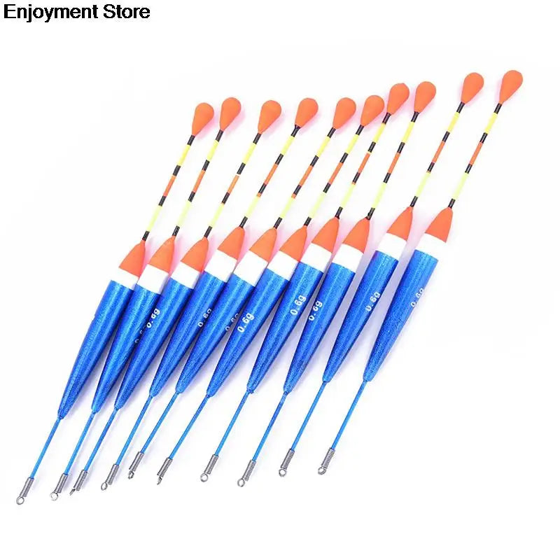 10Pcs/Lot Promotion Fishing Floats Set Buoy Bobber Fishing Light Stick Floats Fluctuate Float Buoy For Fishing Accessories Hot