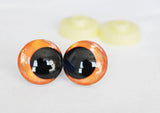 10pairs NEW DESIGN 12mm 14 16 18 20 25 30mm  New Cartoon 3D glitter toy safety eyes  doll pupil eyes with hard washer -D12