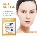 10pcs Anti-wrinkle Collagen Face Mask Moisturizing Anti-aging Repair Brightening skincare Face Sheet Mask Facial Masks Skin Care