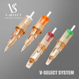 10pcs EZ V Select Cartridge Tattoo Needles Permanent Makeup RL RS RM M1 Microblading for Cartridge Tattoo Machine Pen