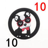 10pcs Silicone Teethers Babies Accessories Newborn Baby Teether Baby Products Pacifier Personalized Bear Dinosaur Koala BPA Free