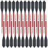 12/24 pcs Hunting Aluminum Tips Bolt 6.25inch Arrow for Archery 50/80lb Short Arrow Bow Assories Hunting Shooting Arrow