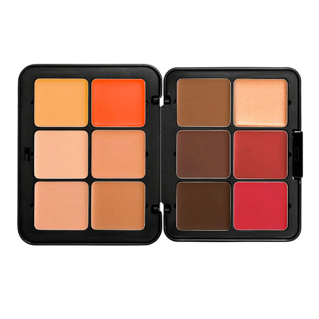 12 Color Blush Concealer Set Natural Blemish Brightening Highlighter 16 Color Waterproof face contour cream palette custom logo