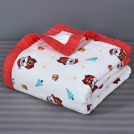 120*150cm Six Layers Muslin Cotton Baby Blankets Newborn Boys Girls Receiving Swaddle Wrap Kids Swaddling Bedding Sheet