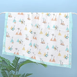 120*150cm Six Layers Muslin Cotton Baby Blankets Newborn Boys Girls Receiving Swaddle Wrap Kids Swaddling Bedding Sheet