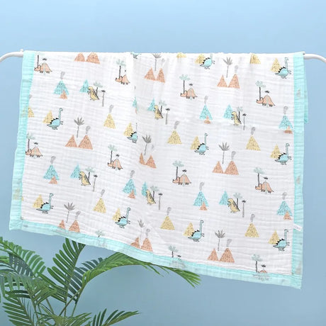 120*150cm Six Layers Muslin Cotton Baby Blankets Newborn Boys Girls Receiving Swaddle Wrap Kids Swaddling Bedding Sheet