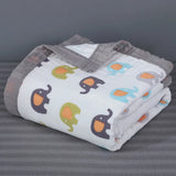 120*150cm Six Layers Muslin Cotton Baby Blankets Newborn Boys Girls Receiving Swaddle Wrap Kids Swaddling Bedding Sheet