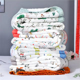 120*150cm Six Layers Muslin Cotton Baby Blankets Newborn Boys Girls Receiving Swaddle Wrap Kids Swaddling Bedding Sheet