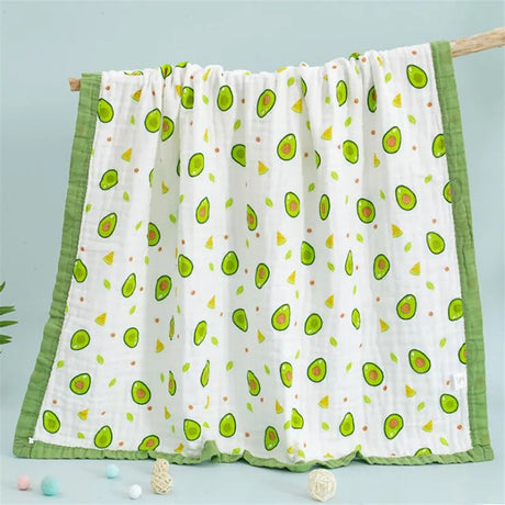 120*150cm Six Layers Muslin Cotton Baby Blankets Newborn Boys Girls Receiving Swaddle Wrap Kids Swaddling Bedding Sheet