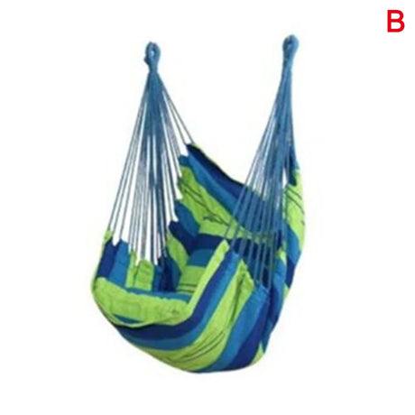 120KG Garden Hanging Chair Fabric Camping Rope Bed Bedroom Swing Seat Hammock Chair Hanging Hammock Hammock Swings