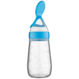 125ML Rice Paste Bottle Baby Spoon Feeder Dropper Silicone Spoons For Feeding Medicine Toddler Of Utensils Newborn Accessories