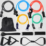 12PCS Resistance Bands Set Bodybuilding Home Gym Equipment Professional Training Weight Fitness Elastic Rubber Bands Expander