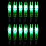 12Pcs Automatic LED Archery Arrows Lighted Nocks 6.2mm Arrow Nock Tail For Hunting Arrow Shaft Accessories High Quality