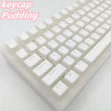 130 Keys Pudding Keycaps OEM Profile PBT Double Shot Keycap For Mx Switch Mechanical Keyboard ISO Layout RGB Backlit Key Caps