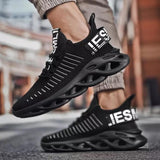 Men's Black Foot Pace Sneaker