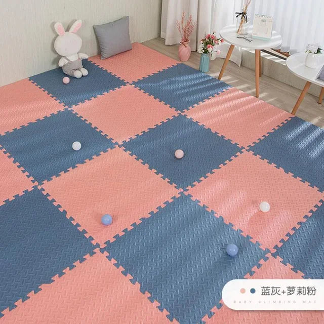 16pcs Foam Baby Play Mat Puzzle Mat Kids Interlocking Exercise Tiles Rugs Floor Tiles Toy Carpet Soft Carpet 30*30*1cm