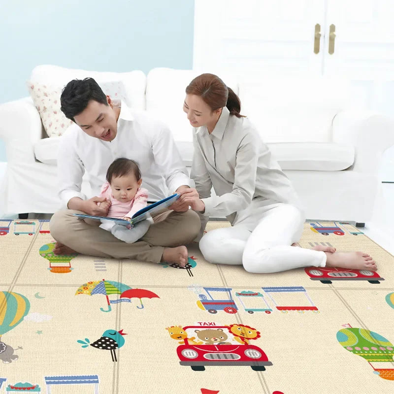 180x100cm Foldable Baby Play Mat Puzzle Mat Educational Children Carpet in the Nursery Climbing Pad Kids Rug Activitys Game Toys