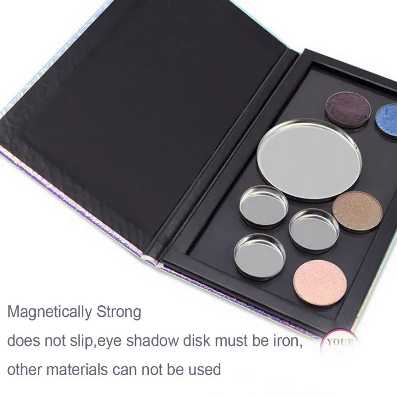 18cm X 10cm Empty Eyeshadow Magnet Box Blush Powder Makeup Tool Kits Palette Pans Accessories DIY Portable Maquiagem Durable