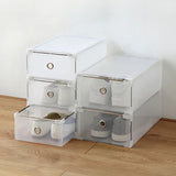 1P Box 2024 New  storage box can be superimposed combination shoe cabinet Clamshell men and women shoe box