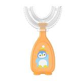 1PC Baby Toothbrush Children 360 Degree U-shaped Child Toothbrush Soft Baby Silicone Teether Brush Kids Teeth Oral Care Cleaning