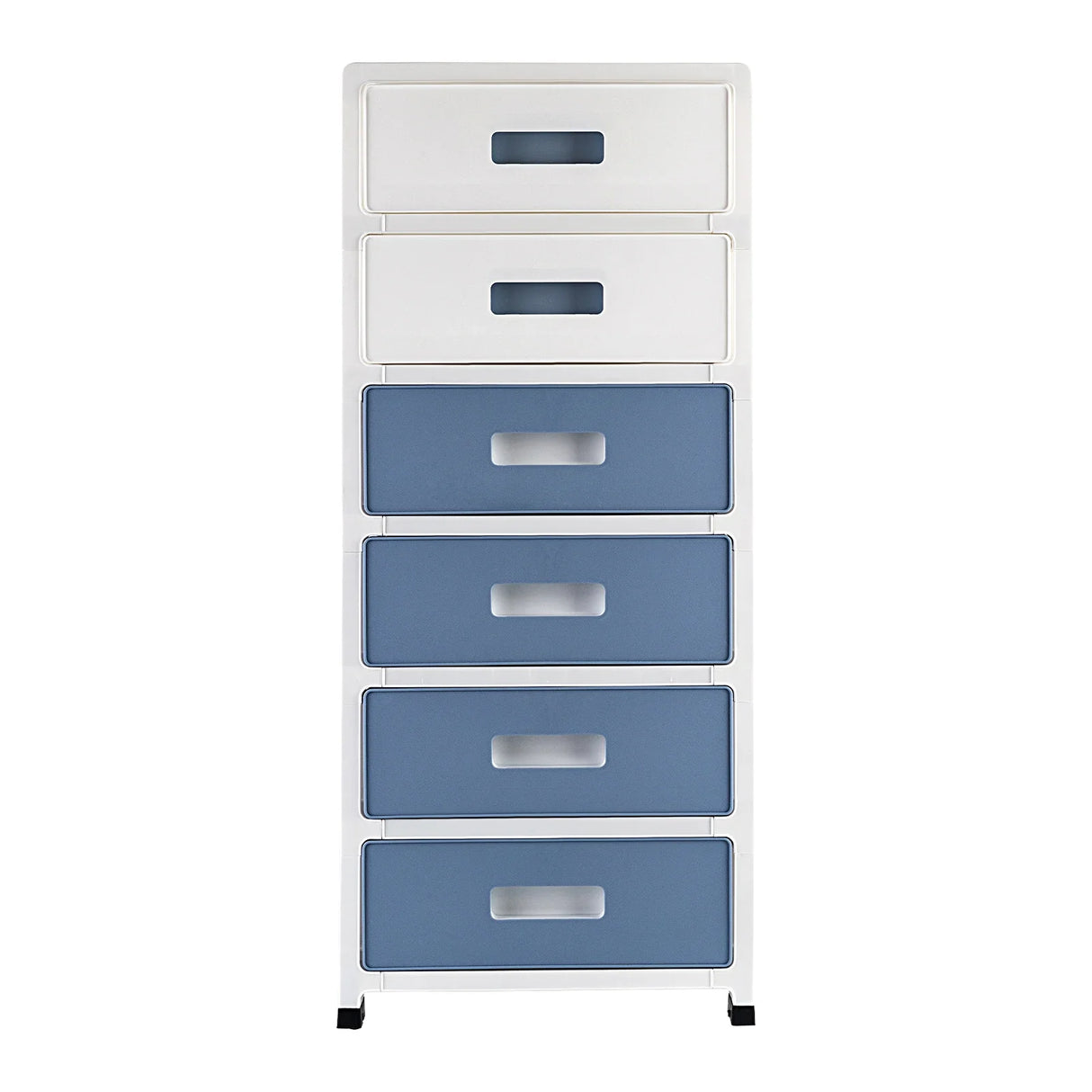 1PC Floor Standing Storage Cabinet with 6 Drawers Multipurpose Cabinet For Home and Office File Storage