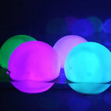 1PC LED Balloon Large Inflatable Ball Beach Water Pool Party Waterproof Floating Toy Outdoor Balls Garden Luminous Toy