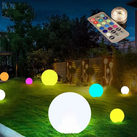 1PC LED Balloon Large Inflatable Ball Beach Water Pool Party Waterproof Floating Toy Outdoor Balls Garden Luminous Toy