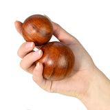 1PC Redwood Massage Ball Wood Fitness Ball Yoga Meditation Handball Finger Health Exercise Stress Relief Relaxation Therapy