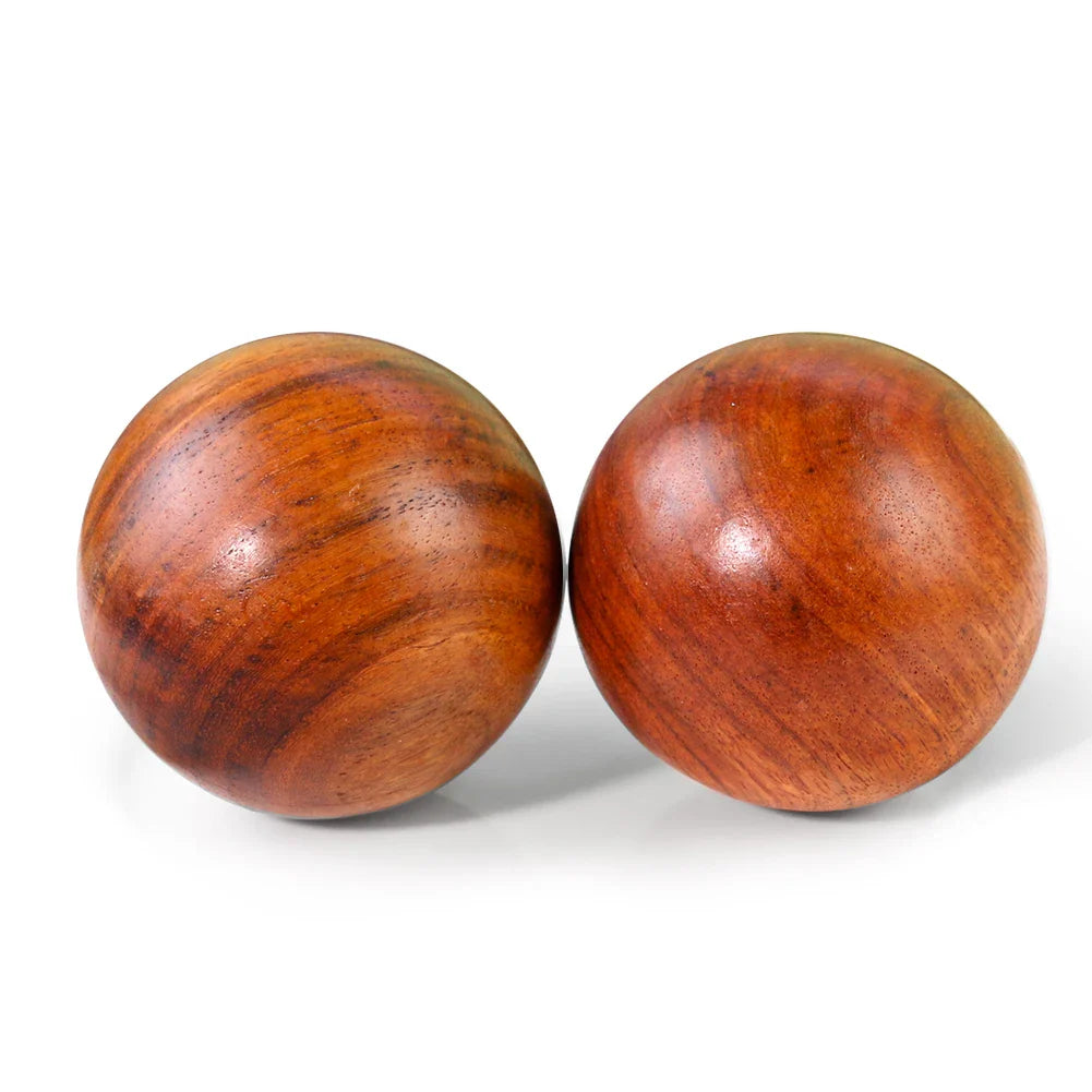 1PC Redwood Massage Ball Wood Fitness Ball Yoga Meditation Handball Finger Health Exercise Stress Relief Relaxation Therapy