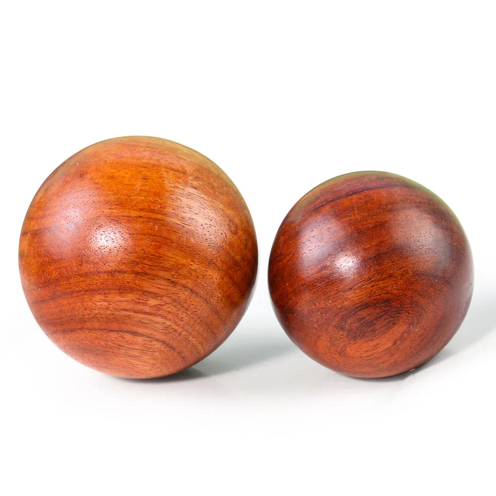 1PC Redwood Massage Ball Wood Fitness Ball Yoga Meditation Handball Finger Health Exercise Stress Relief Relaxation Therapy