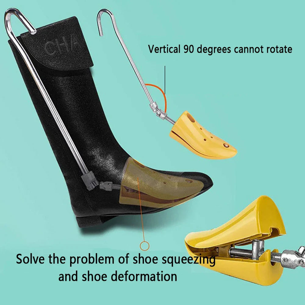 1PC Unisex Upscale Plastic Shoe Stretch Stretcher Expander Adjustable Shoe Last Boot Brace Universal Boots Instep Height Support