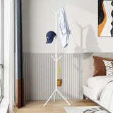 1PCS Iron Floor Standing Clothes Rack Metal Tree Branch Shape Coat Rack Modern Clothes Hat Hanger Home Clothing Storage Racks