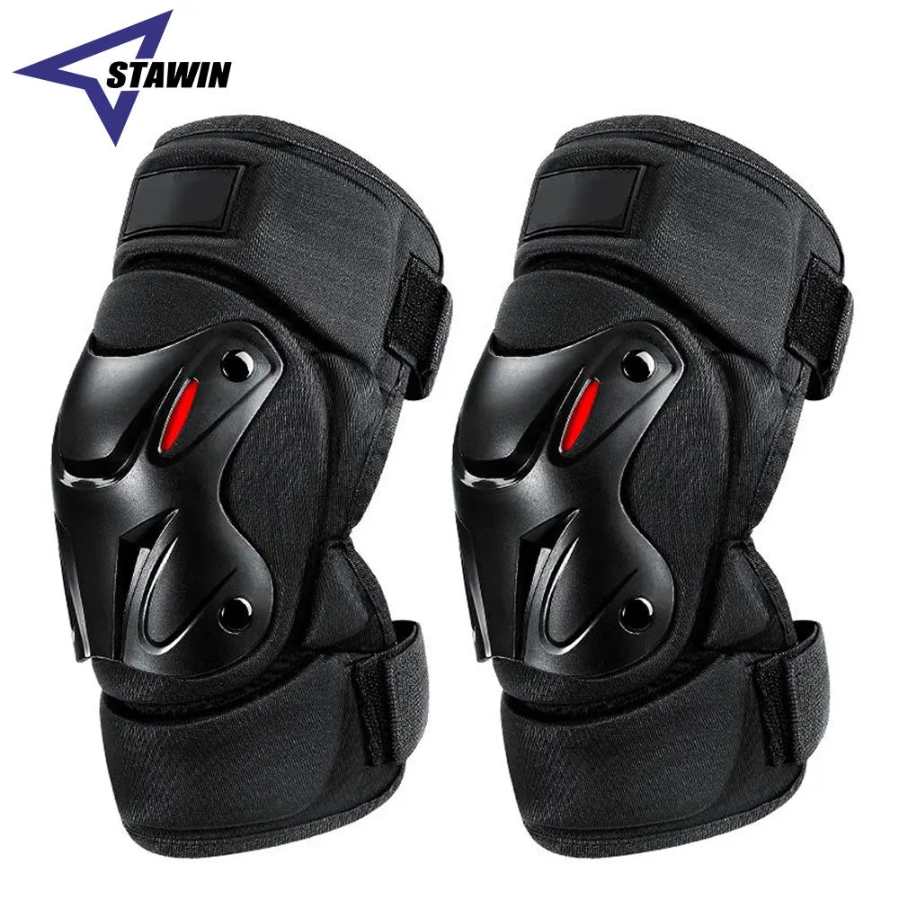 1Pair Knee Brace Elbow Protection Pads Shock Absorption Keep Warm Motorcycle Knee Elbow Pads Safety Protector for Outdoor Sports