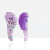 1Pc New Small Hair Care Comb Cartoon Unicorn Head Massager High Quality Anti-knot Hair Comb Cute Kids Children Hairdressing Comb