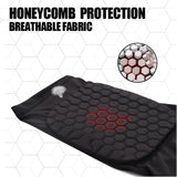 1Pc Sports Anti-collision Pants,Safety Anti-Collision Basketball Men Fitness Training 3/4 Leggings Crash Pant Honeycomb Knee Pad