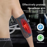 1Pcs Elbow Support Elastic Fitness Elbow Protective Pad Absorb Sweat Breathable Sports Basketball Safety Arm Sleeve Elbow Brace