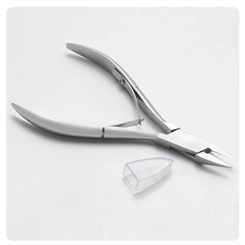 1Pcs Toenail Ingrown Nail Art Cuticle Nipper Clipper Edge Cutter Manicure Scissor Plier Tool Pedicure Dead Skin Remover